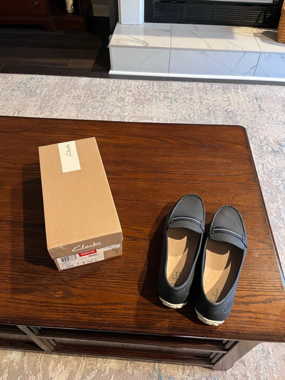 Clarks Driving Loafers - Picture 4 of 7